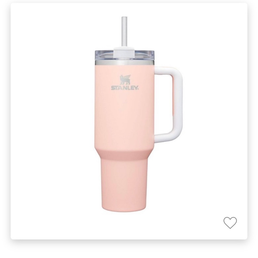 Stanley 40oz flowstate limited edition peach tumbler NWT